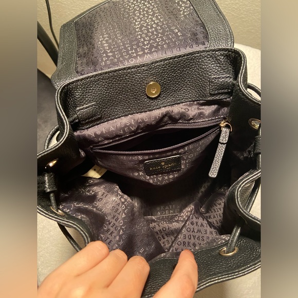 Kate Spade Small Breezy Backpack Black EUC main image 5